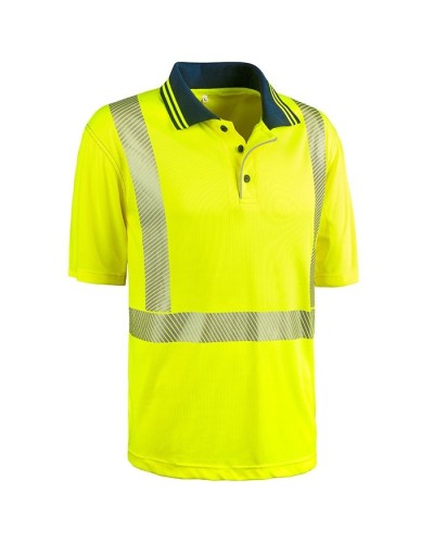 SOTTOZERO-JOB- ALTA VISIBILITA - NUOVA POLO ALTA VISIBILITA' GIALLA