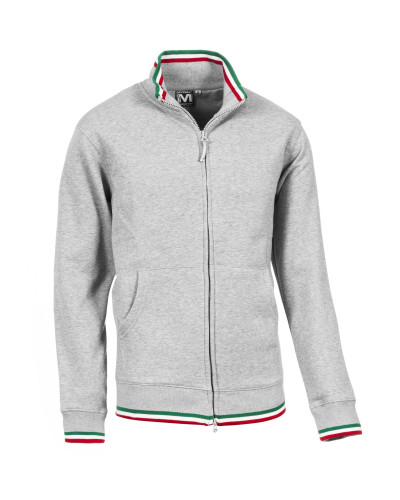 FELPA - full zip jaggy sport