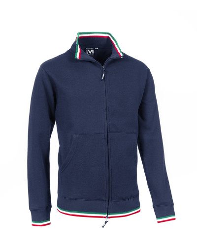 FELPA - full zip jaggy sport