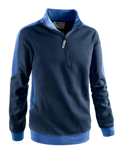 FELPA - mezza zip patch