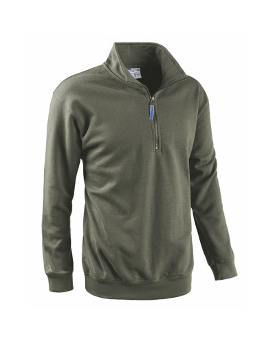 FELPA - mezza zip smash