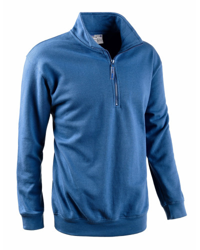 FELPA - mezza zip smash