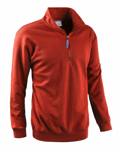 FELPA - mezza zip smash