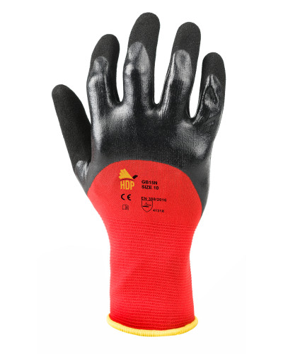 G.TO NYLON/NITR.SABBIATO 18G NERO