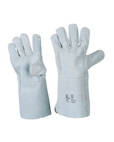 GUANTO FIORE BOV.BIANCO D/M.CROSTA