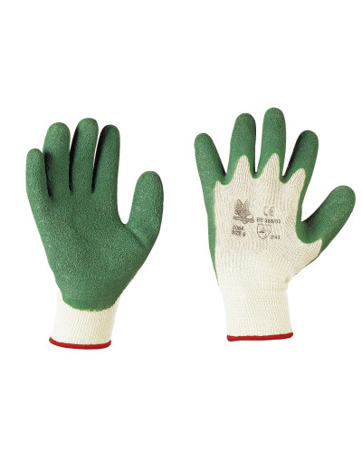 GUANTO LATTICE ARANCIO SUPP. COTONE