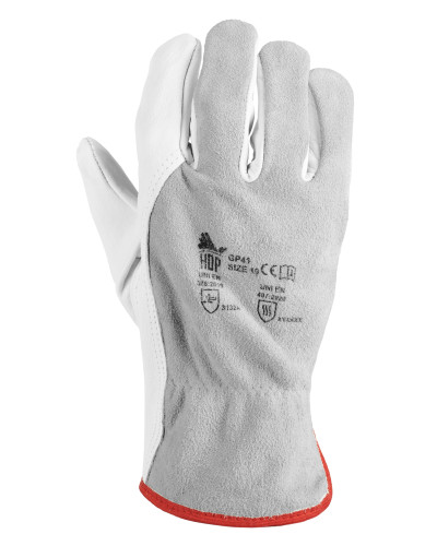 GUANTO PELLE FIORE CROSTA TOP