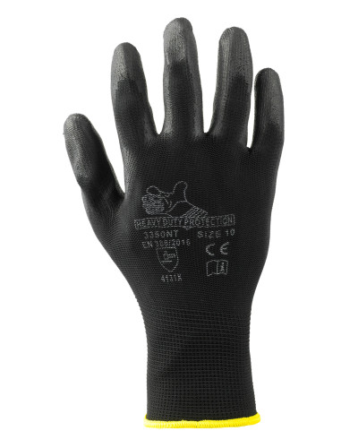 GUANTO POLIESTERE PU NERO