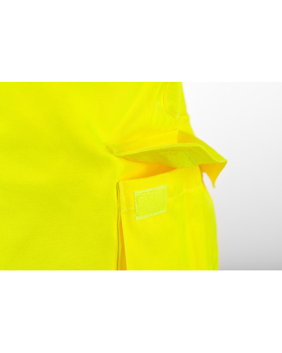 PANT. A.V.POL/COT GIALLO C/TASCA