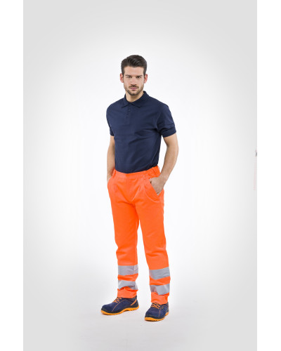 PANTALONI ALTA VISIB. arancio