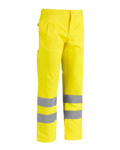 PANTALONI ALTA VISIB. POL/COT GIAL
