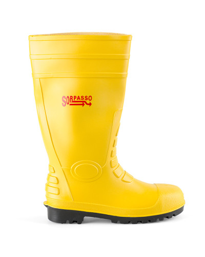 STIVALE PVC VERDE S5 PUNTA+LAMINA