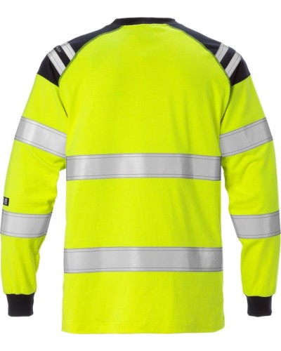 T-shirt M/L Flamestat high vis classe 3 7077 TFLH
