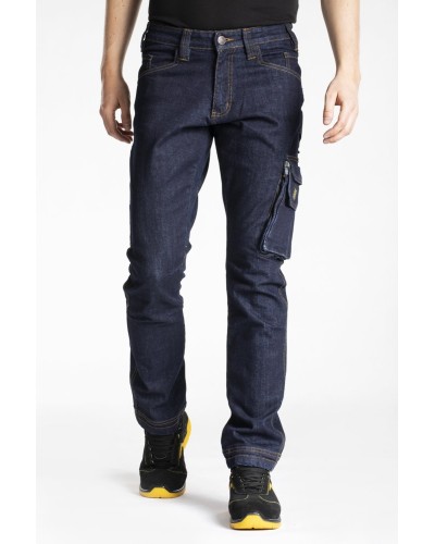 JOBA1 -Jeans multitasche denim brut elasticizzato Fibreflex®