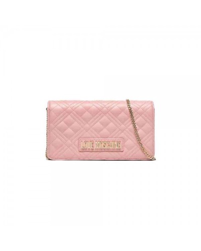 BORSA QUILTED PU ROSA